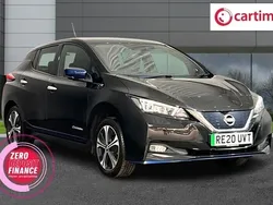 Black Used 2020 Nissan Leaf Tekna Hatchback | £8,666