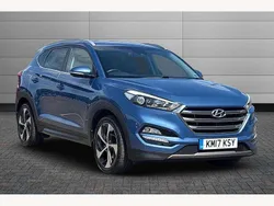 Blue Used 2017 Hyundai Tucson Premium SUV | £12,490 (Good price)