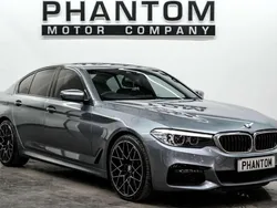 Blue Used 2019 BMW 530 M Sport Sedan | £23,490 (Fair price)