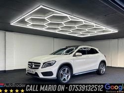 White Used 2017 Mercedes GLA250 AMG line SUV | £15,490 (Fair price)