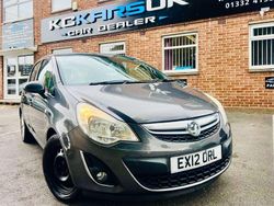Grey Used 2012 Vauxhall Corsa Hatchback | £2,300 (Good price)