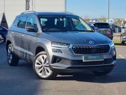 Graphite grey Used 2024 Skoda Karoq SE L SUV | £20,990 (Fair price)