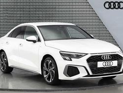 Ibis white Used 2021 Audi A3 S-Line Sedan | £21,100