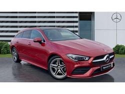 Red Used 2022 Mercedes CLA180 AMG Line Premium Plus Sedan | £24,123 (Good price)