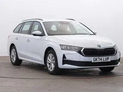 White Used 2024 Skoda Octavia SE Technology Estate | £23,249 (Expensive)