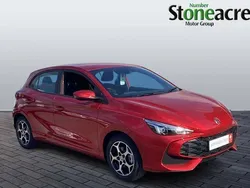 Red New 2025 MG MG3 SE Hatchback | £15,995 (Fair price)
