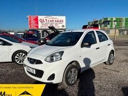 White Used 2014 Nissan Micra Visia+ Hatchback | £4,910 (Fair price)