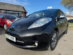 Black Used 2017 Nissan Leaf Tekna Hatchback | £5,995 (Expensive)