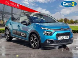 Blue Used 2022 Citroën C3 PureTech Hatchback | £11,766 (Fair price)