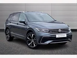 Grey Used 2024 VW Tiguan Allspace R-line SUV | £34,250 (A bit pricey)