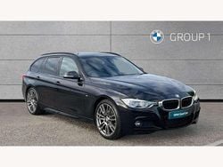 Black Used 2017 BMW 320 M Sport Estate | £16,995 (Fair price)