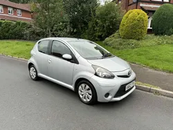 Silver Used 2013 Toyota Aygo Hatchback | £1,795 (Fair price)