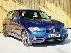 Blue Used 2019 BMW 118 Sport Line Hatchback | £9,490 (Good price)