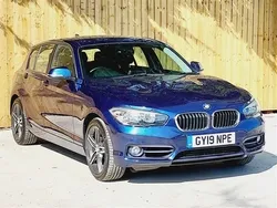 Blue Used 2019 BMW 118 Sport Line Hatchback | £9,490 (Super price)