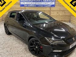 Black Used 2017 Cupra Leon Hatchback | £17,495 (A bit pricey)