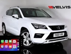 White Used 2019 Seat Ateca 4Drive SUV | £17,223 (Fair price)