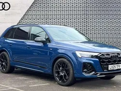 Blue New 2025 Audi Q7 Black Edition SUV | £59,834 (Good price)