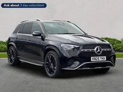 Black Used 2025 Mercedes GLE450 AMG AMG line Estate | £72,499 (Fair price)