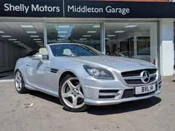Silver Used 2011 Mercedes SLK200 AMG Cabriolet | £5,999 (A bit pricey)