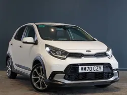 White Used 2020 Kia Picanto X-Line Hatchback | £14,998 (A bit pricey)