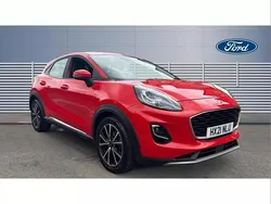 Red Used 2021 Ford Puma Titanium SUV | £13,346 (Good price)