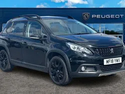 Black Used 2018 Peugeot 2008 GT-line SUV | £7,295 (Fair price)
