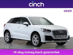 White Used 2018 Audi Q2 S-Line SUV | £15,549 (Fair price)