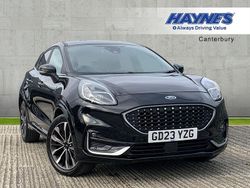 Black Used 2023 Ford Puma ST-Line Hatchback | £19,999 (Fair price)
