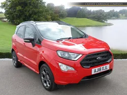 Red Used 2018 Ford Ecosport ST-Line SUV | £9,500 (Good price)
