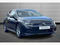 Black Used 2024 VW Golf VIII R-line Hatchback | £25,495 (Fair price)