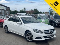 White Used 2015 Mercedes E220 SE Sedan | £6,250 (Good price)