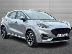 Silver Used 2022 Ford Puma ST-Line Hatchback | £15,296 (Fair price)