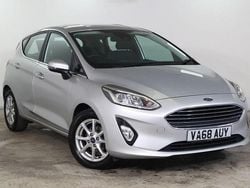 Silver Used 2018 Ford Fiesta Zetec Hatchback | £6,475 (Good price)