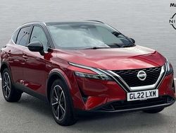 Red Used 2022 Nissan Qashqai Tekna SUV | £20,499 (Fair price)