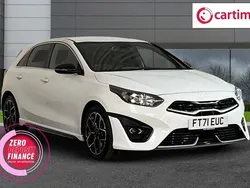 White Used 2022 Kia Ceed GT-Line Hatchback | £14,250 (Fair price)