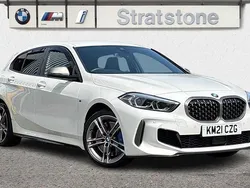 White Used 2021 BMW M135 Comfort Edition Hatchback | £24,990 (Fair price)