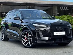 Black Used 2024 Audi SQ6 e-tron Advanced SUV | £60,950
