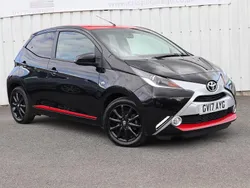 Black Used 2017 Toyota Aygo x-press Hatchback | £8,295 (Fair price)