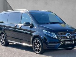 Black Used 2024 Mercedes V300 AMG line MPV | £64,890