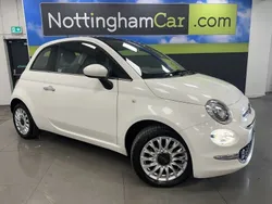 White Used 2017 Fiat 500 Lounge Hatchback | £5,495 (Fair price)