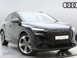 Used 2025 Audi Q4 e-tron Black Edition SUV | £38,490 (Good price)