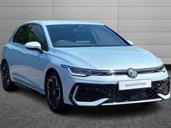 Crystal ice blue New 2025 VW Golf VIII R-line Hatchback | £32,650