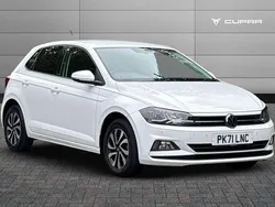 White Used 2021 VW Polo Active Hatchback | £13,795 (Fair price)