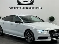 White Used 2018 Audi A7 Sportback Black Edition Hatchback | £18,000 (Super price)