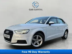 White Used 2017 Audi A3 Sportback Hatchback | £13,950 (Fair price)