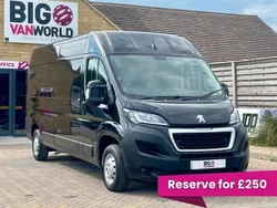 Black Used 2022 Peugeot Boxer Van | £15,494 (Good price)