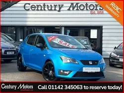 Blue Used 2016 Seat Ibiza FR Hatchback | £8,950 (Expensive)