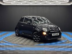 Black Used 2015 Fiat 500 S Hatchback | £4,290 (Good price)