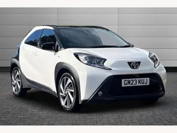 White Used 2023 Toyota Aygo Hatchback | £13,495 (Fair price)
