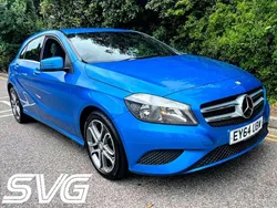 Blue Used 2014 Mercedes A200 Hatchback | £6,495 (Expensive)